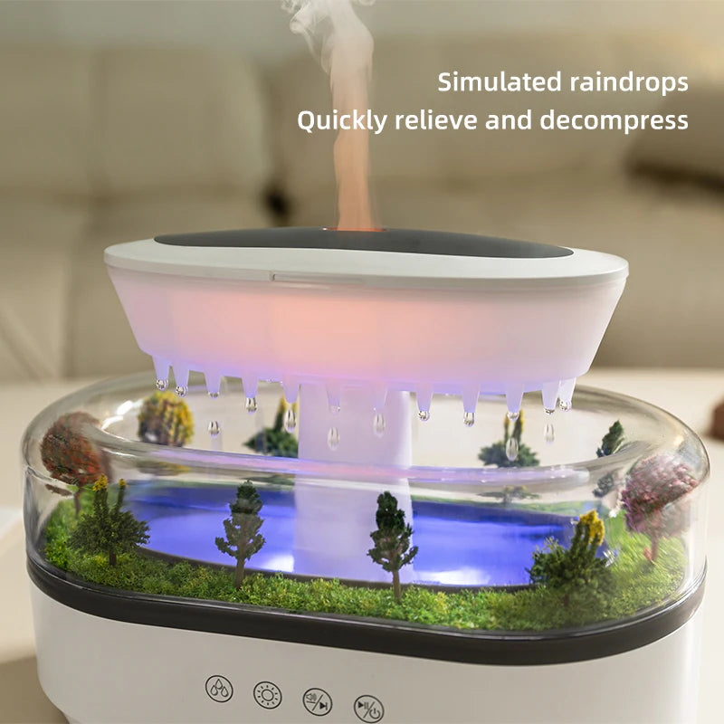 Rain Cloud Diffuser dripping water
