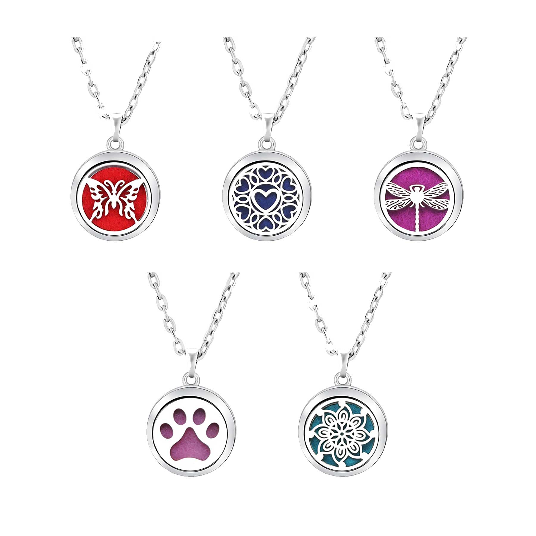 Aromatherapy Diffuser Necklace - All Styles