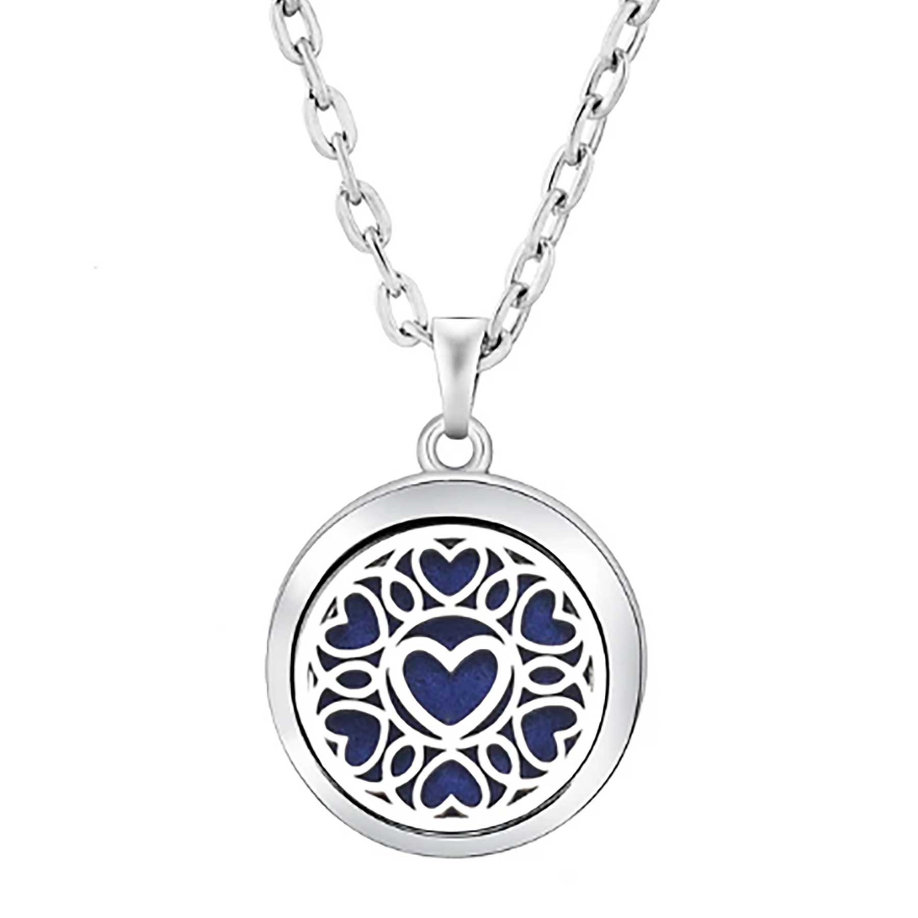 Aromatherapy Diffuser Necklace - Heart Style