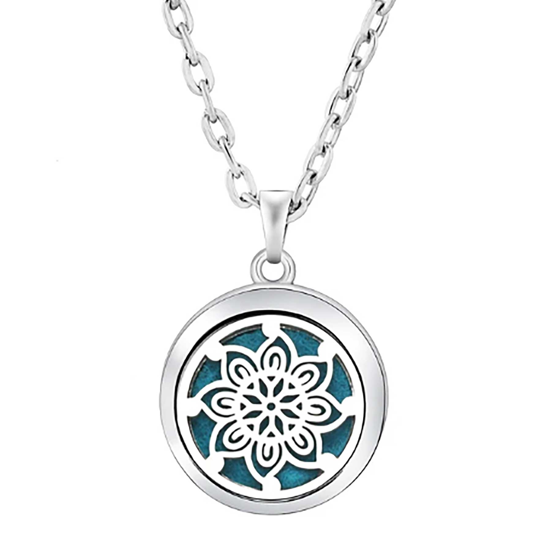 Aromatherapy Diffuser Necklace - Mandala Style